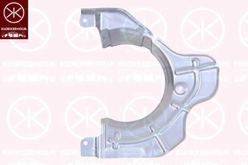 Image of KLOKKERHOLM Brake disc backing plate KLOKKERHOLM 2097377
