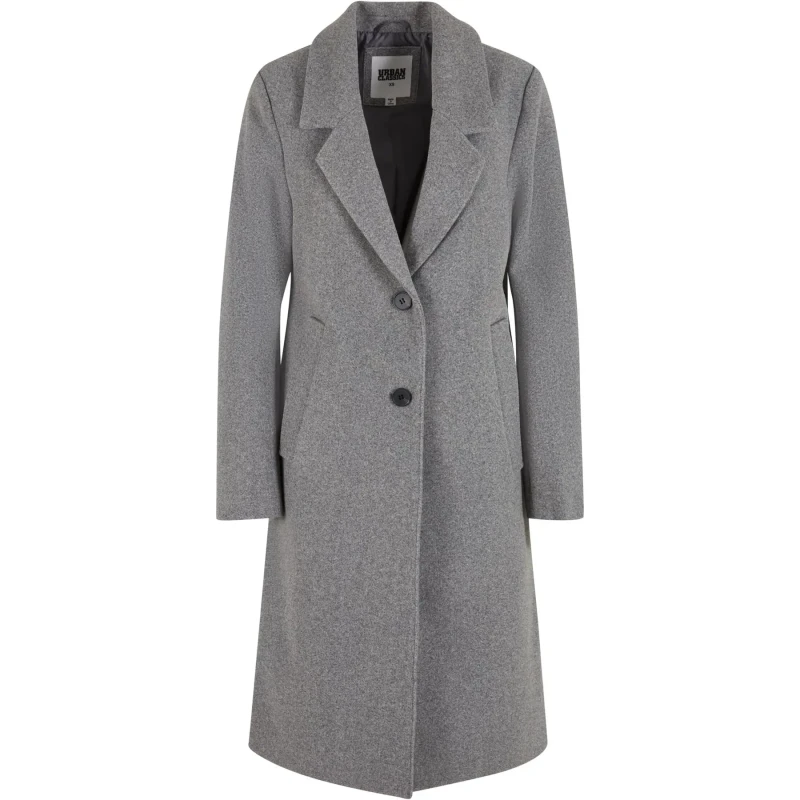 Image of Urban Classics Basic womens coat Urban Classics Gris Female M