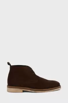 Image of Mens Suede Chocolate Desert Boots