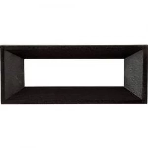 Image of Face frame Black Compatible with 3 digit LCD Pl