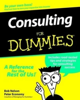 Image of Consulting for Dummies by Bob Nelson Paperback