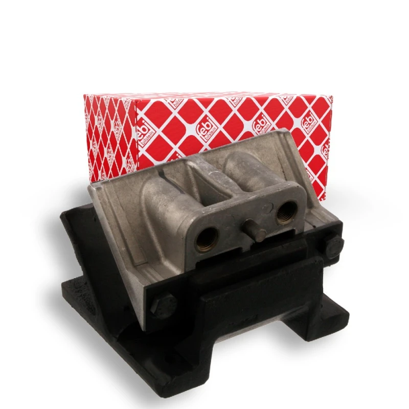 Image of FEBI BILSTEIN 05221 Engine mount Front, Rubber-Metal Mount Engine Mounting (247)