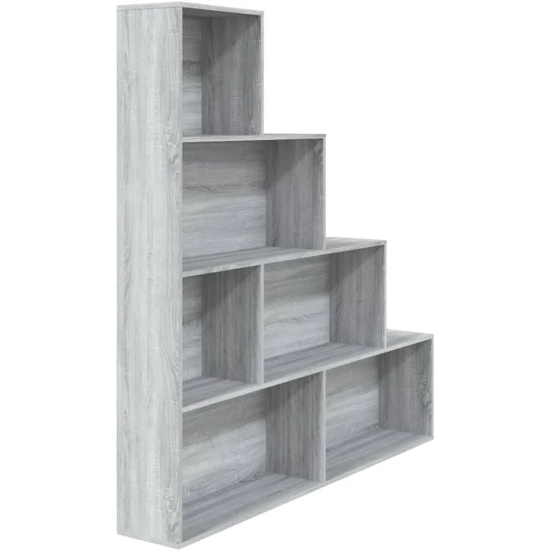Image of VIDAXL Book Cabinet Grey Sonoma 155x24x160cm Vidaxl 8720286954102