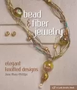 Image of bead and fiber jewelry elegant knotted designs