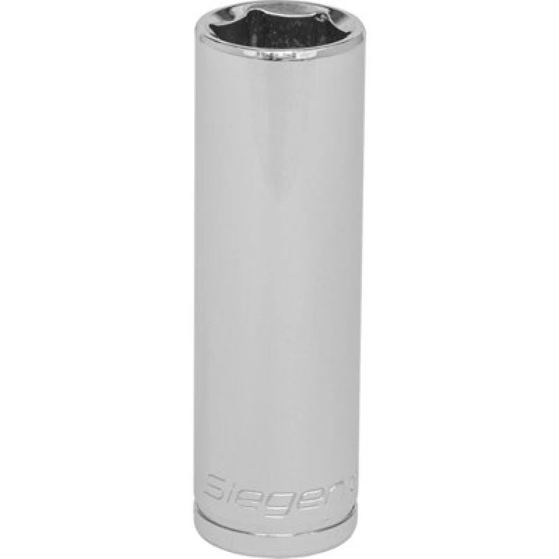 Image of Loops 14mm Chrome Plated Deep Drive Socket - 3/8" Square Drive High Grade Carbon Steel Metallics