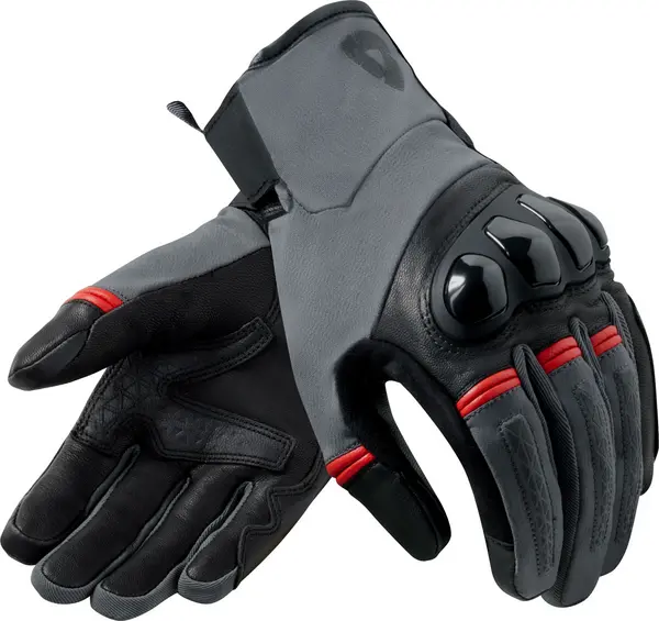Image of REV'IT! Gloves Speedart H2O Black Grey Size 2XL