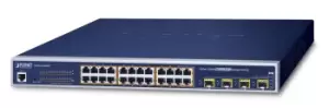 Image of PLANET WGSW-24040HP4 network switch Managed L2/L4 Gigabit Ethernet...