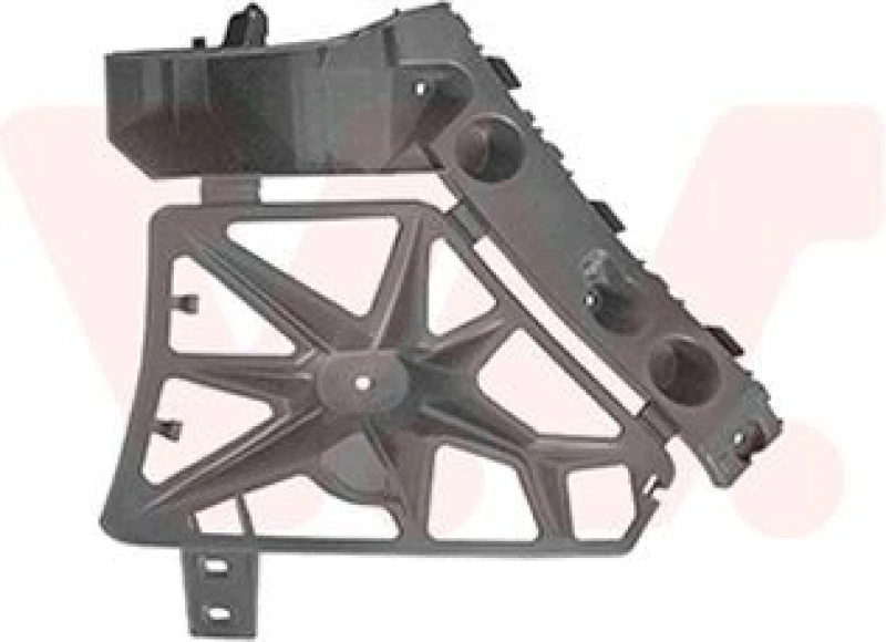 Image of VAN WEZEL Bumper bracket VAN WEZEL 4346538