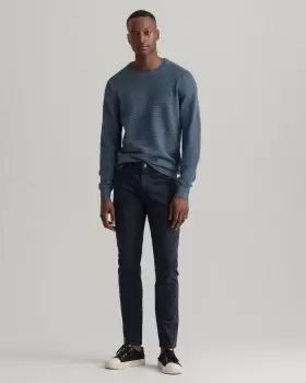 Image of GANT Men Hayes Slim Fit Desert Jeans (34-32) Blue