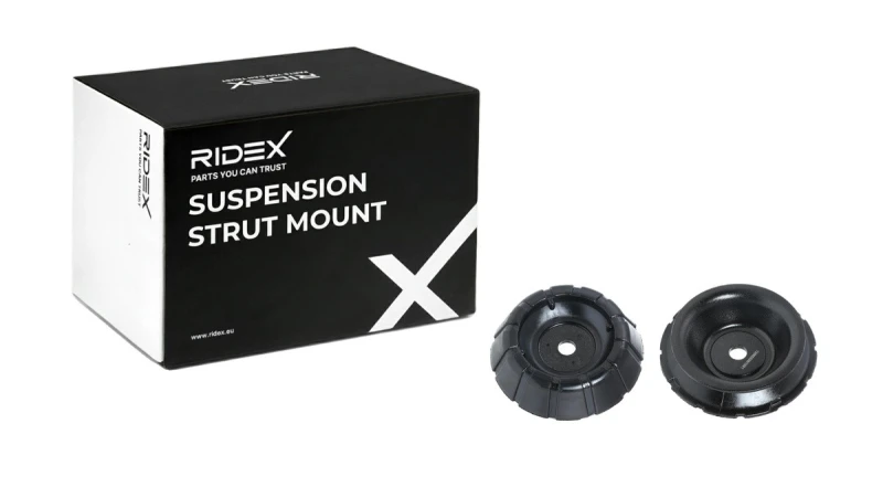 Image of RIDEX 1180S1065 Top strut mount Front Axle Suspension Strut Support Bearing (1180)