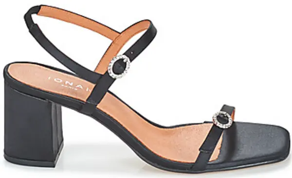 Image of Jonak VADYM womens Sandals in Black,4,5.5,6.5,7.5