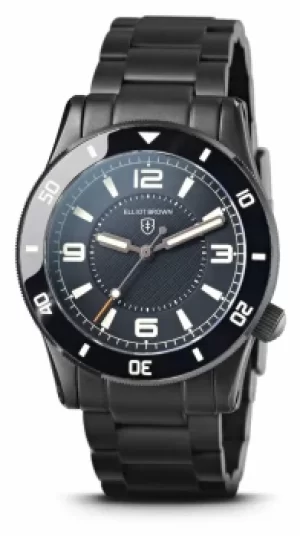 image of Elliot Brown 929-102-B09 Bloxworth 3hd Black Plated Watch