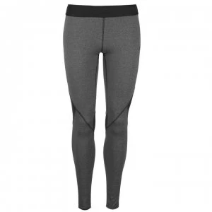 image of adidas Womens Alphaskin Leggings Compression - Dark Grey Heath