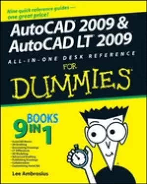 Image of autocad 2009 and autocad lt 2009 all in one desk reference for dummies