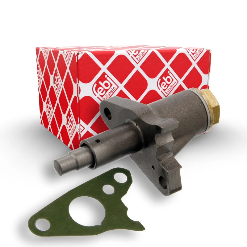 Image of FEBI BILSTEIN 01045 Tensioner, timing chain with gasket/seal Tensioner,timing chain (571)