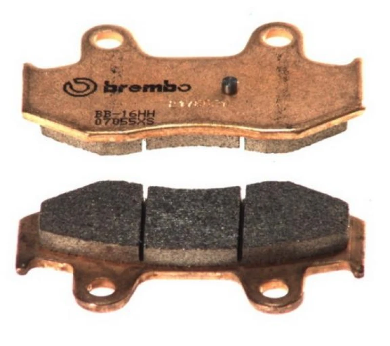 Image of BREMBO 07055XS Brake pad set PRIME - Sinter - XS Front and Rear Brake Pad Set,disc brake (402)