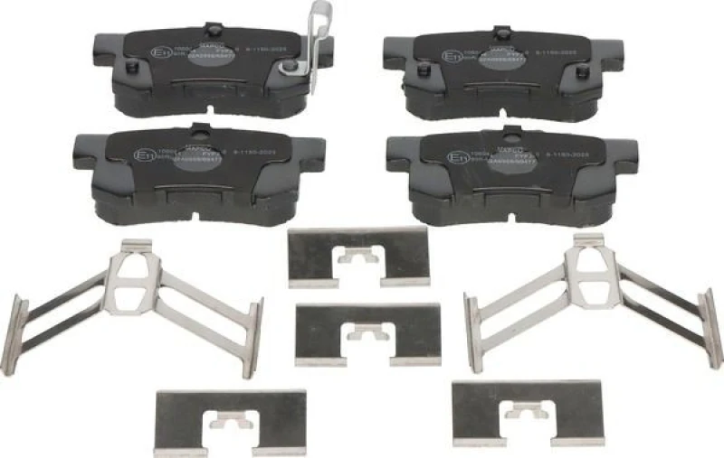 Image of Brake pad set MAPCO 106044