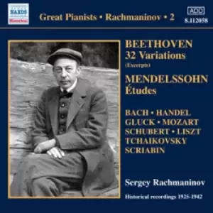 Image of Ludwig van Beethoven - Beethoven: 32 Variations/Mendelssohn: Etudes/... CD Album - Used
