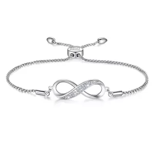 Image of Eternal Love Silver Plated Bangle Family
