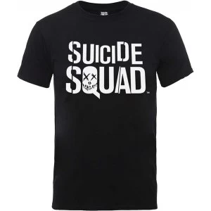 Image of DC Comics - Suicide Squad Logo Mens X-Large T-Shirt - Black
