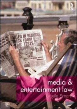 Image of Media and Entertainment Law by Ursula Smartt Paperback