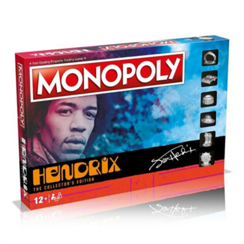 Image of Winning Moves Jimi Hendrix Monopoly - Brand New And Sealed