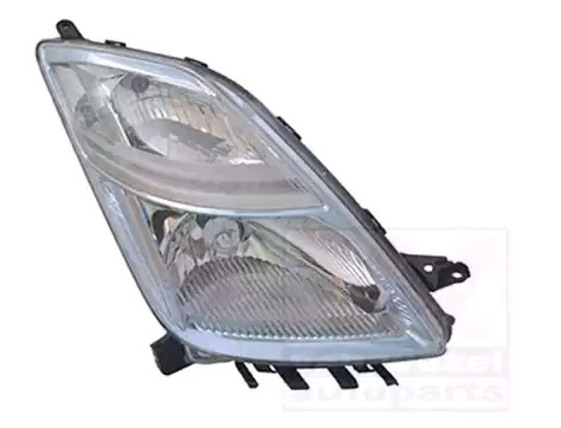 Image of VAN WEZEL 5466964 Headlights H4, Right, with motor for headlamp levelling Headlight (259)