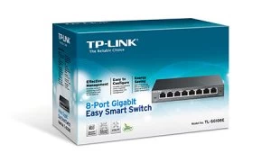 Image of TP Link 8 Port Gigabit Managed Easy Smart Switch