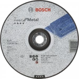 Image of Bosch A30T BF Drepressed Centre Metal Grinding Disc 230mm