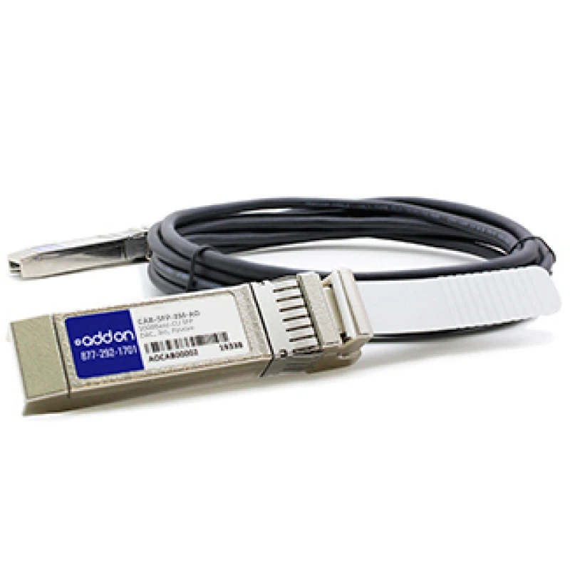 Image of AddOn Networks SFP/SFP. 3.0m InfiniBand/fibre optic cable 3m Black