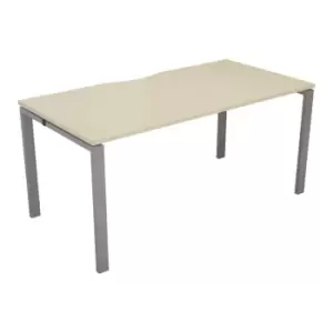 Image of Tc CB 1 Person Bench 1200 x 800 Cable Port Maple-Silver