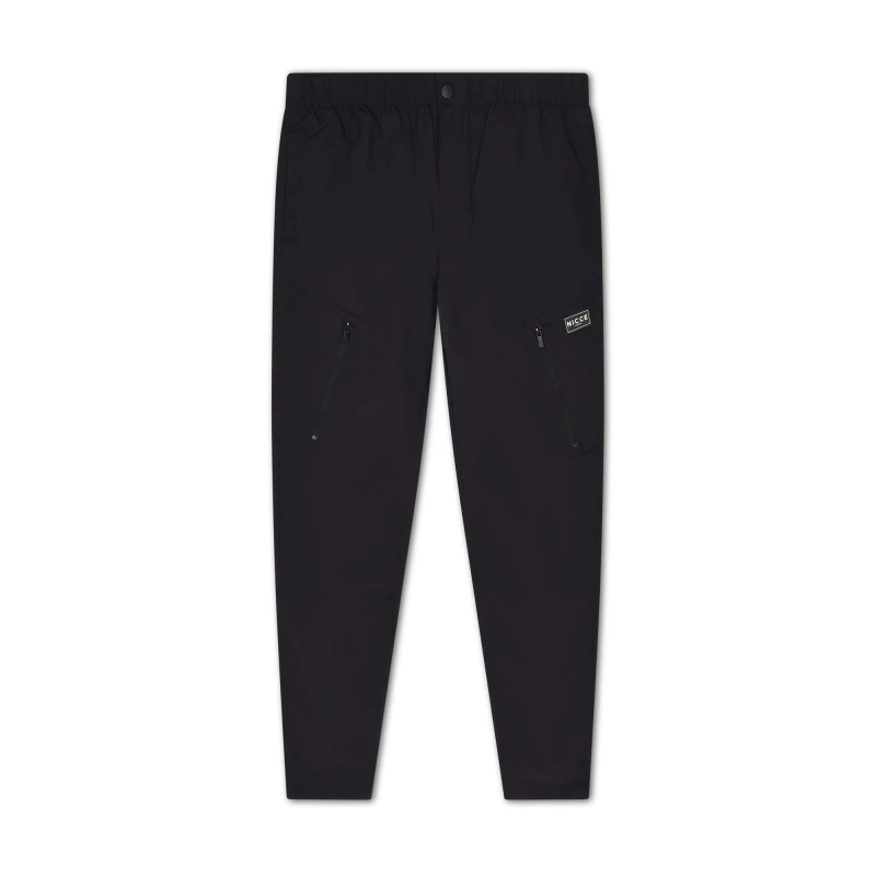 Image of Nicce Mens Terrince Cargo Trousers Black male S