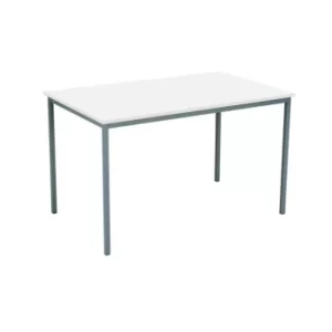 Image of Eco 18 1200 X 750 4 Legged Rectangular Desk White-Black
