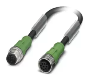 Image of Phoenix Contact M12 8-Pin - M12 8-Pin Cable assembly, 3m Cable