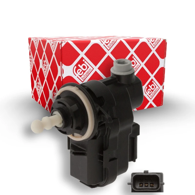 Image of FEBI BILSTEIN 45888 Headlight Motor febi Plus both sides Control,headlight range adjustment (700)