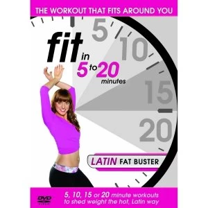 Image of Fit In 5 To 20 Minutes: Latin Fat Buster DVD