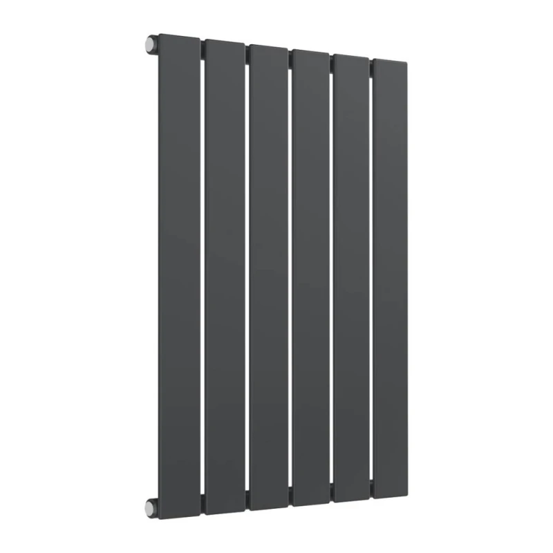 Image of Bathroom Kingdom Flat Anthracite Single Flat Panel Horizontal Radiator 600x440 in Grey Grey Unisex