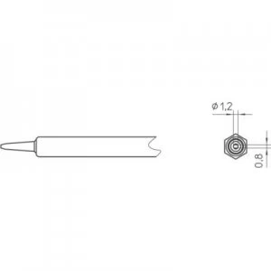 Image of Weller NT K Soldering tip Chisel-shaped Tip size 1.2mm Content