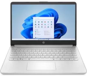 Image of HP 14s-dq2507na 14" Laptop - Intel Core i3, 128GB SSD, Silver/Grey