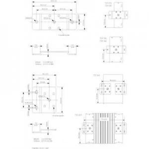 Image of TracoPower TSP WMK02 Wall Mounting Bracket For TSP Series