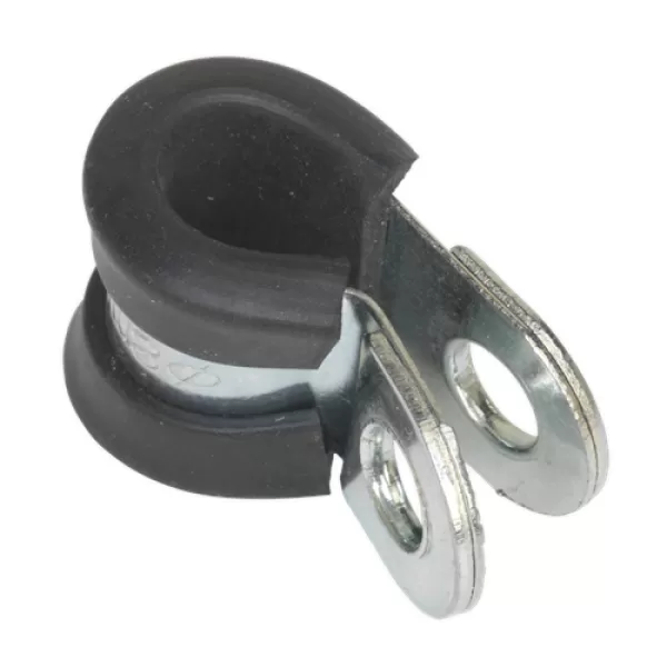 image of Genuine SEALEY PCJ8 P-Clip Rubber Lined &#216;8mm Pack of 25