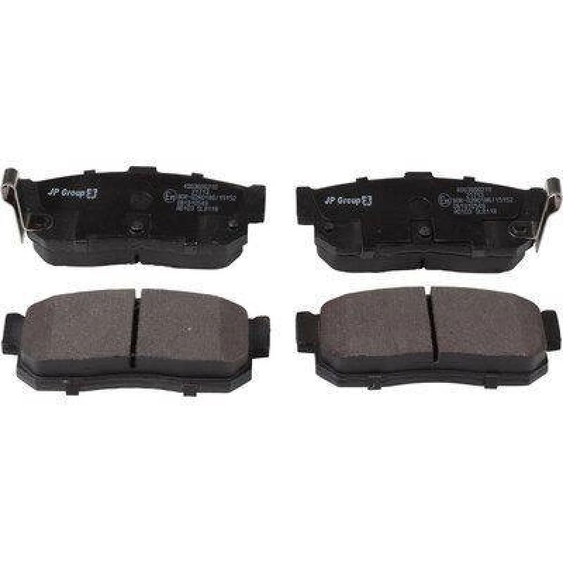 Image of JP GROUP 4063600210 Brake pad set JP Front Axle, excl. wear warning contact Brake Pad Set,disc brake (402)