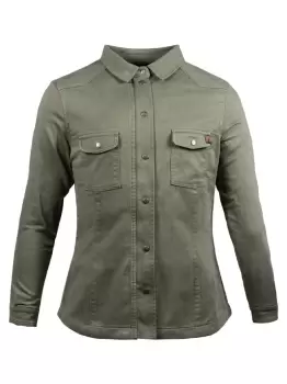 Image of John Doe Motoshirt Lady Olive XTM M