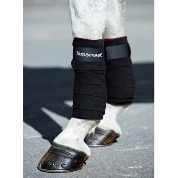 image of Horseware Fleece Bandages - Black