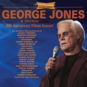 Image of 50th Anniversary Tribute Concert by George Jones & Friends CD Album