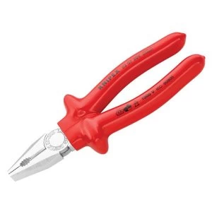Image of Knipex VDE Combination Pliers Dipped Handles 200mm