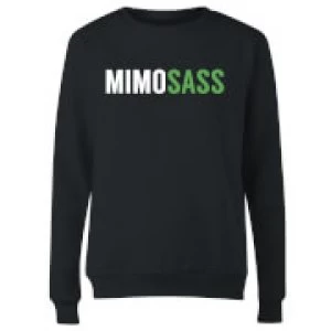 Image of Mimsass Womens Sweatshirt - Black - XS