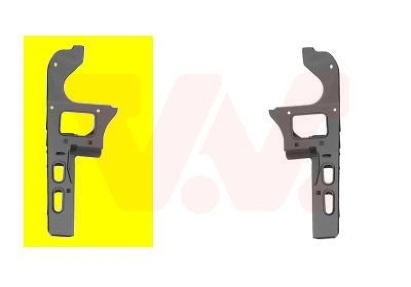 Image of VAN WEZEL Wheel arch liner VAN WEZEL 1751672