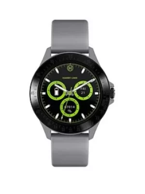 Image of Harry Lime Harry Lime Fashion Smartwatch in Grey with Black Bezel, Grey, Men