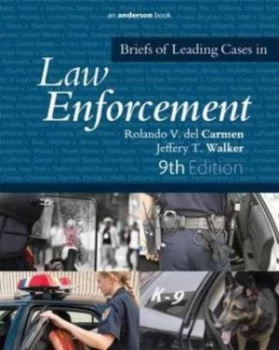 Image of Briefs of Leading Cases in Law Enforcement by Rolando V. Del Carmen Book